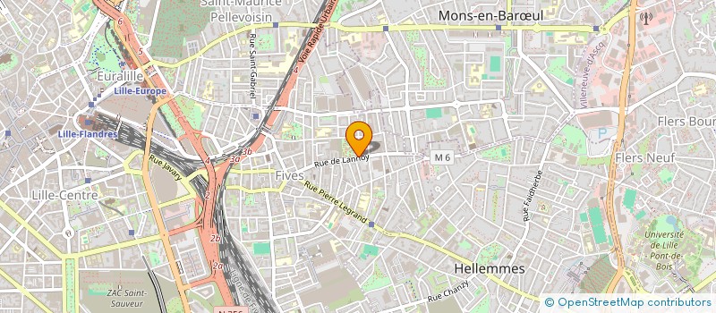 localisation de l'entreprise MONSIEUR LAOSSI BADAOUI à LILLE