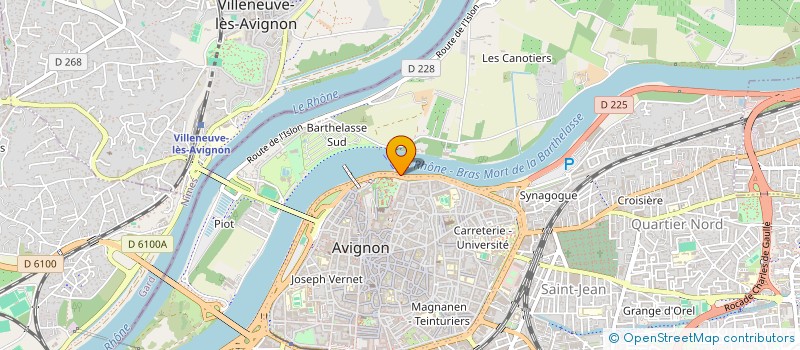 localisation de l'entreprise MONSIEUR LAOU FRANCESCANO DEMONTEIL  AVIGNON