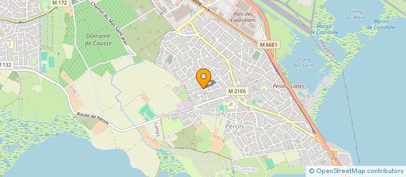 localisation de l'entreprise MONSIEUR LAOUARI KHERFOUCHE  VALFLAUNES