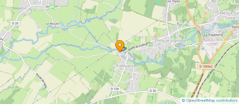 localisation de l'entreprise MONSIEUR LAOUNI TAHRAOUI  FREBUANS