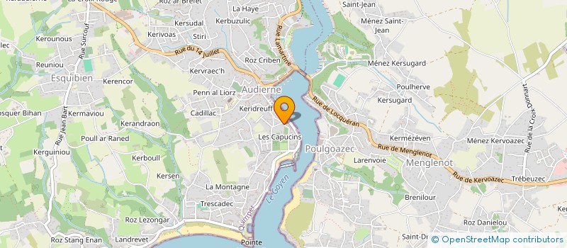 localisation de l'entreprise MONSIEUR LAOUSINE AMARA à AUDIERNE