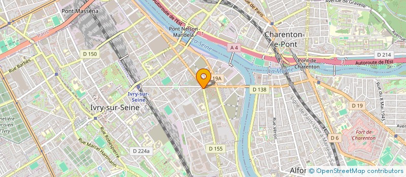 localisation de l'entreprise MONSIEUR LAPLEU DIOMANDE  IVRY-SUR-SEINE