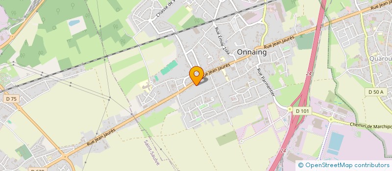 localisation de l'entreprise MONSIEUR LARADJ BENSALAH  ONNAING