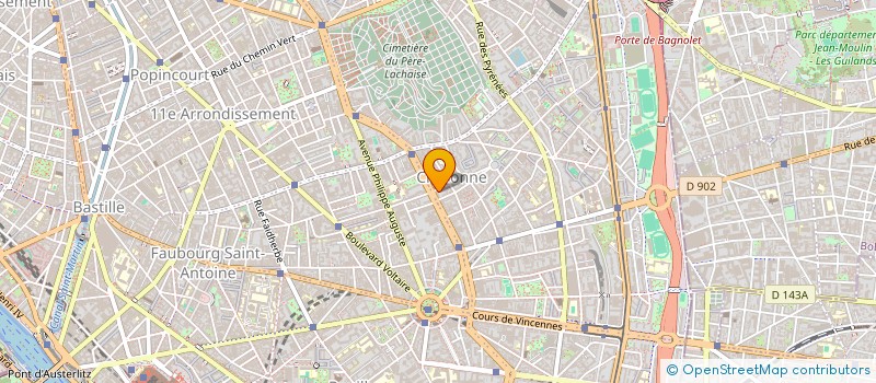 localisation de l'entreprise MONSIEUR LARBI ABAHMAN à PARIS