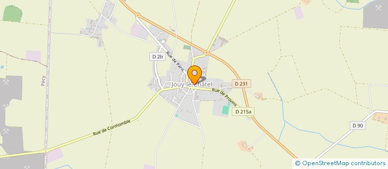 localisation de l'entreprise MONSIEUR LARBI ADABACHE à JOUY-LE-CHATEL