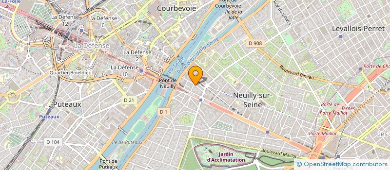 localisation de l'entreprise MONSIEUR LARBI AFILAL à NEUILLY-SUR-SEINE