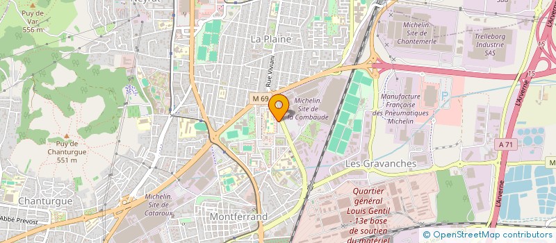 localisation de l'entreprise MONSIEUR LARBI AIT EL MAATI  CLERMONT-FERRAND