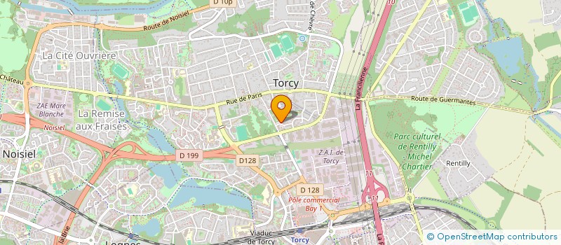 localisation de l'entreprise MONSIEUR LARBI AKOUBA  TORCY