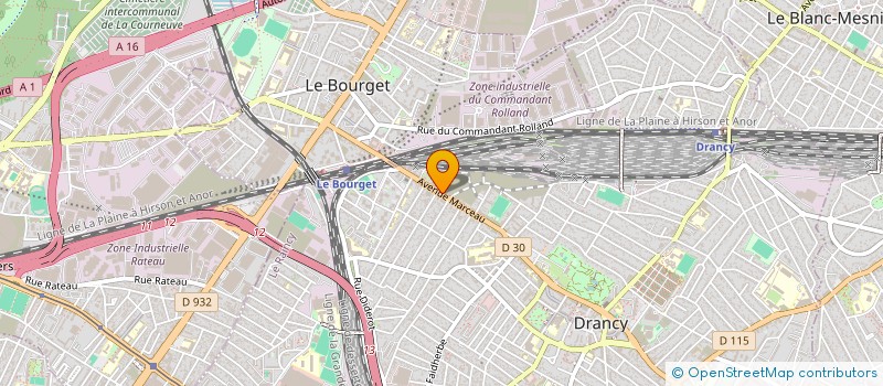 localisation de l'entreprise MONSIEUR LARBI AMROUNI à DRANCY