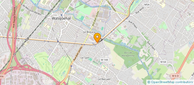 localisation de l'entreprise MONSIEUR LARBI AOUSALAH à VILLENEUVE-D'ASCQ