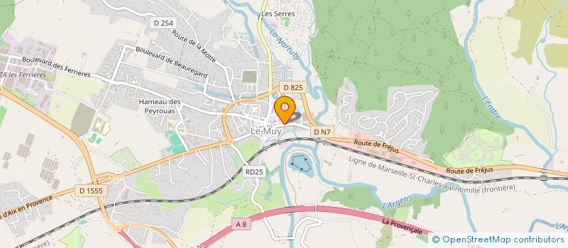 localisation de l'entreprise MONSIEUR LARBI ARAB  LE MUY