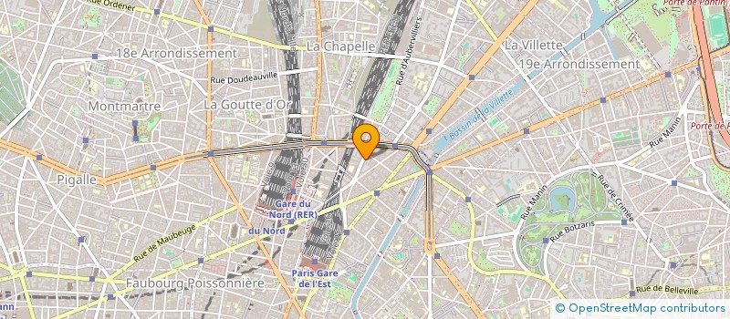 localisation de l'entreprise MONSIEUR LARBI BAARA à PARIS