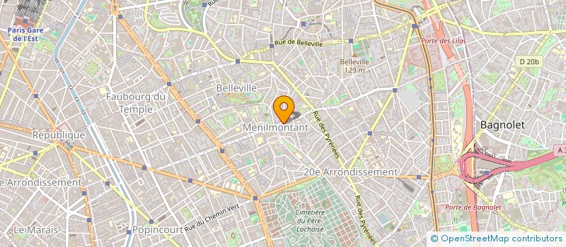 localisation de l'entreprise MONSIEUR LARBI BAHRI  PARIS