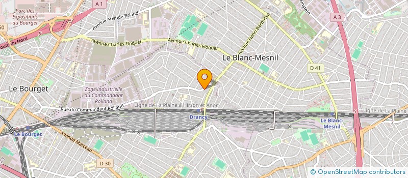 localisation de l'entreprise MONSIEUR LARBI BEDANE à DRANCY
