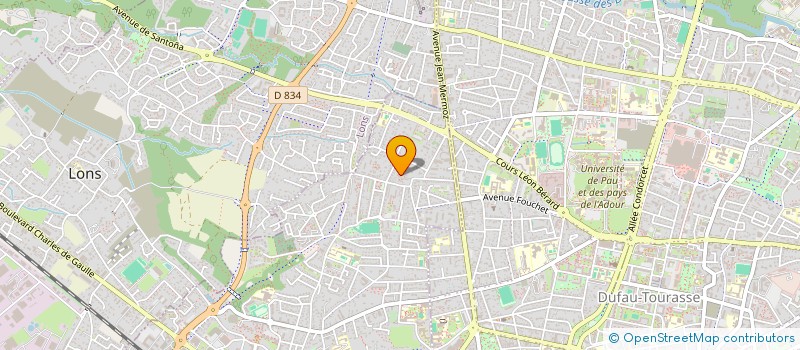 localisation de l'entreprise MONSIEUR LARBI BELKACEM  BILLERE