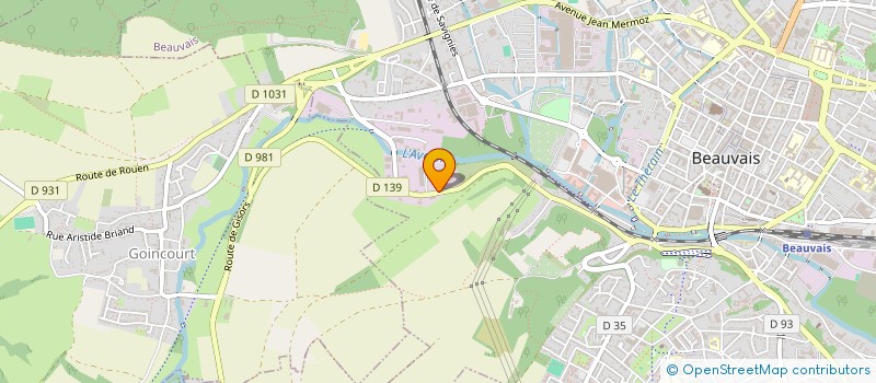 localisation de l'entreprise MONSIEUR LARBI BEN EL KEBIR  BEAUVAIS