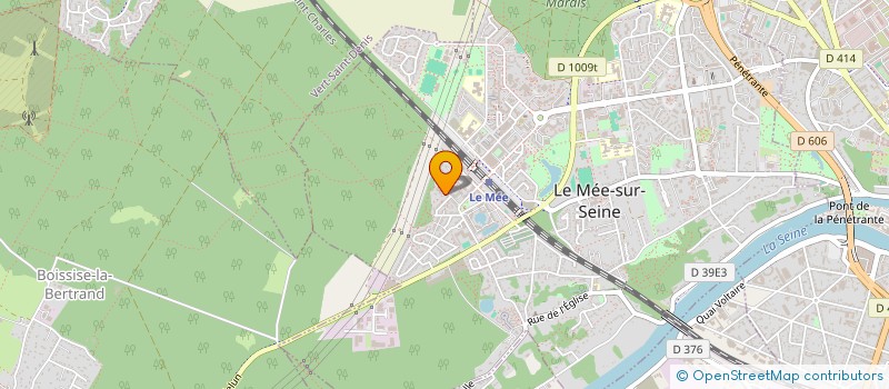 localisation de l'entreprise MONSIEUR LARBI BENALI  LE MEE-SUR-SEINE