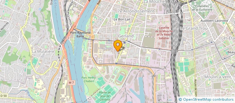 localisation de l'entreprise MONSIEUR LARBI BENBAZIZ  LYON