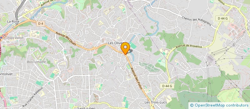 localisation de l'entreprise MONSIEUR LARBI BOUCHIKHI  GAILLARD