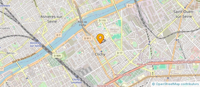 localisation de l'entreprise MONSIEUR LARBI BRAHMI à CLICHY