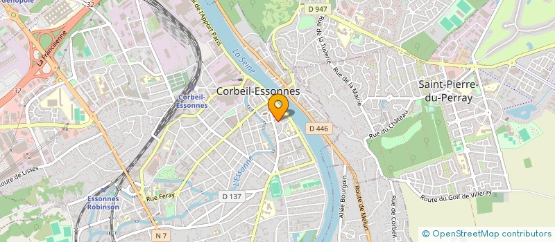 localisation de l'entreprise MONSIEUR LARBI CHEURFA à CORBEIL-ESSONNES