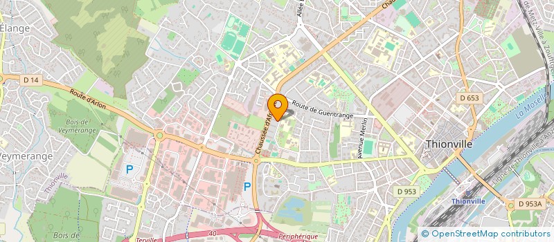 localisation de l'entreprise MONSIEUR LARBI DEHAR à THIONVILLE