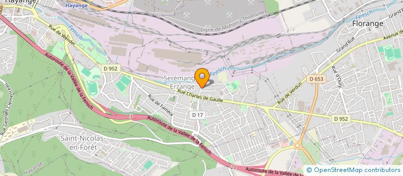 localisation de l'entreprise MONSIEUR LARBI DJEGHIMA à SEREMANGE-ERZANGE