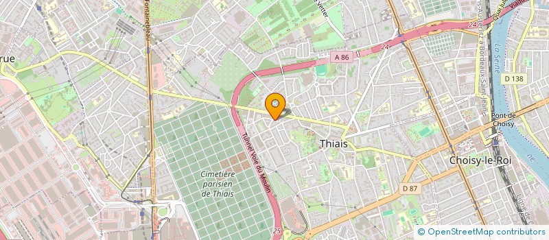 localisation de l'entreprise MONSIEUR LARBI EL AADAOUI à THIAIS