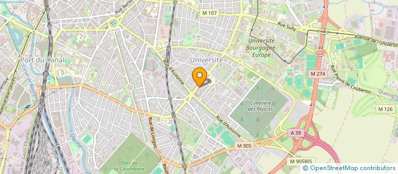 localisation de l'entreprise MONSIEUR LARBI EL BATTIOUI  DIJON