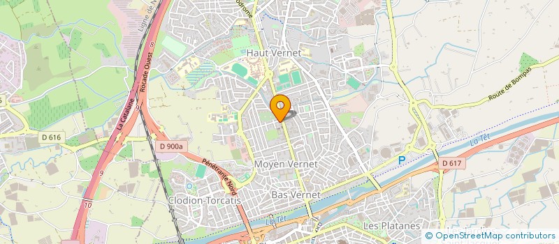 localisation de l'entreprise MONSIEUR LARBI EL BOUAZZAOUI OUHARDA  PERPIGNAN