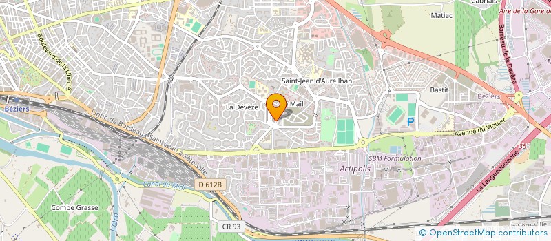 localisation de l'entreprise MONSIEUR LARBI EL HOUSNI EL HOUSNI  BEZIERS