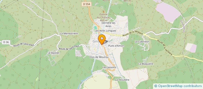 localisation de l'entreprise MONSIEUR LARBI FAJRI à GINASSERVIS