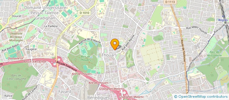 localisation de l'entreprise MONSIEUR LARBI FASSIL  TALENCE