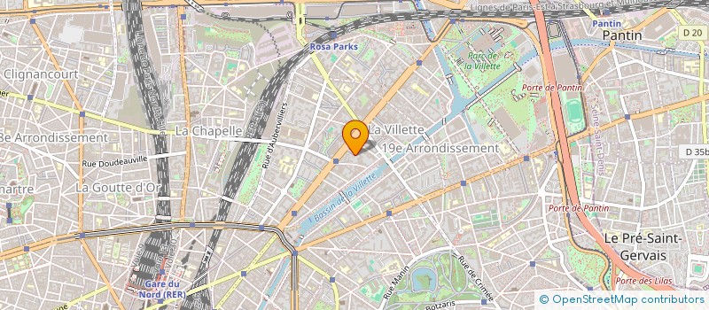 localisation de l'entreprise MONSIEUR LARBI HADDOU  PARIS