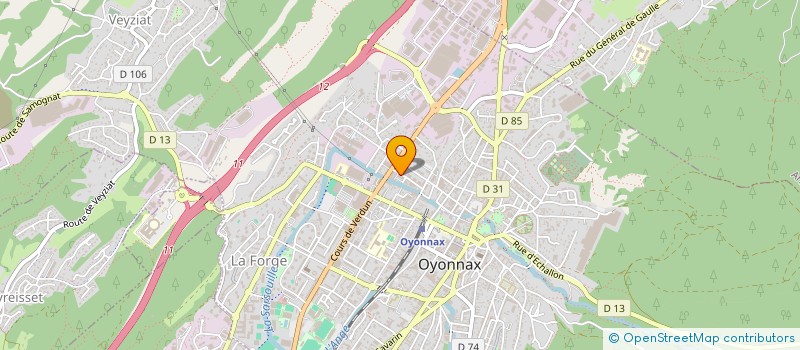 localisation de l'entreprise MONSIEUR LARBI HALLIL à OYONNAX