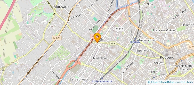 localisation de l'entreprise MONSIEUR LARBI HAMDANI à TOURCOING
