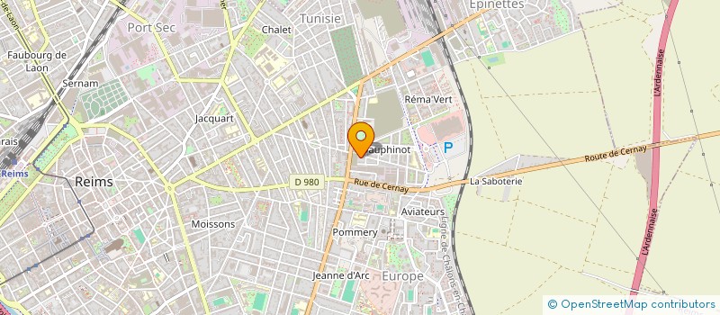 localisation de l'entreprise MONSIEUR LARBI HARIMACHE  REIMS