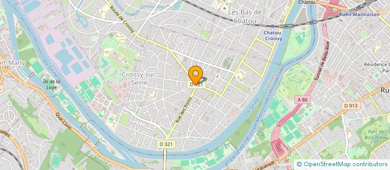 localisation de l'entreprise MONSIEUR LARBI HASSI à CROISSY-SUR-SEINE