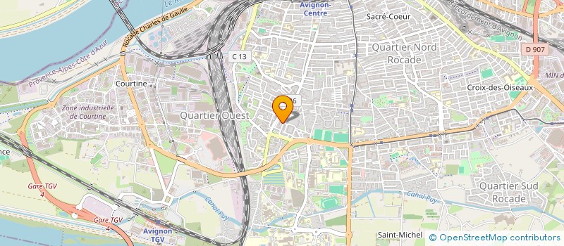 localisation de l'entreprise MONSIEUR LARBI HILAM  AVIGNON