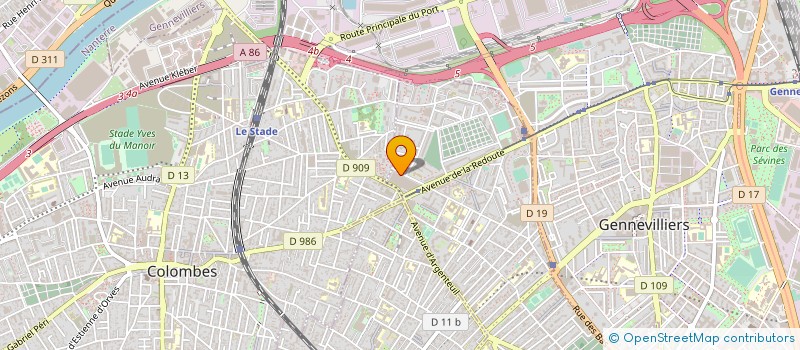 localisation de l'entreprise MONSIEUR LARBI HOUTIA à ASNIERES-SUR-SEINE