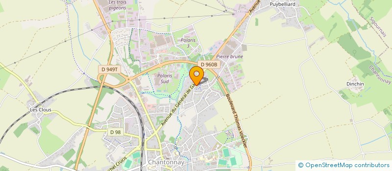 localisation de l'entreprise MONSIEUR LARBI KACEMI  CHANTONNAY