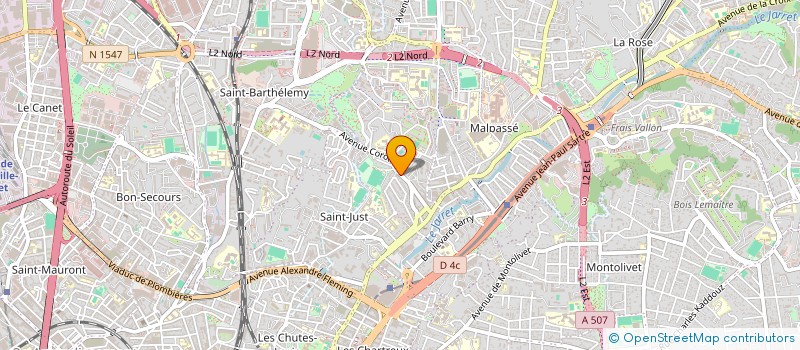 localisation de l'entreprise MONSIEUR LARBI KOUIDRI ZOURGUI à MARSEILLE