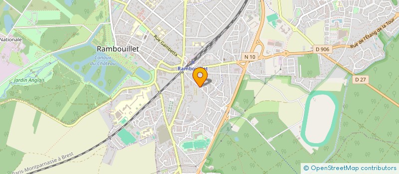 localisation de l'entreprise MONSIEUR LARBI LAROUI à RAMBOUILLET