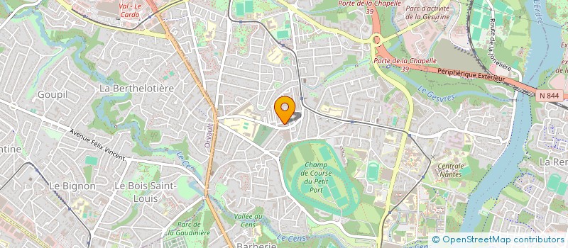 localisation de l'entreprise MONSIEUR LARBI LAZREG à NANTES