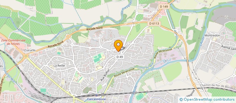 localisation de l'entreprise MONSIEUR LARBI LICHANI à CARCASSONNE