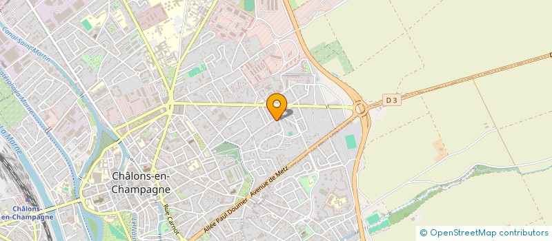 localisation de l'entreprise MONSIEUR LARBI MEHTOUGUI  CHALONS EN CHAMPAGNE