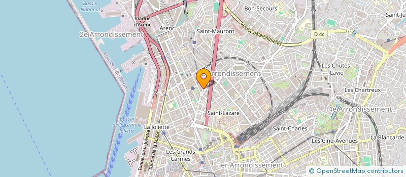 localisation de l'entreprise MONSIEUR LARBI OUAFI  MARSEILLE