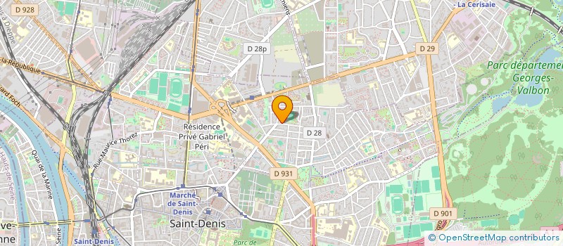 localisation de l'entreprise MONSIEUR LARBI RAHMOUNI à SAINT-DENIS