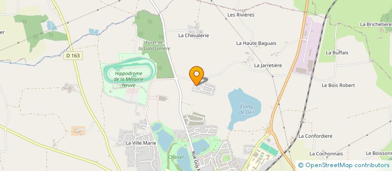 localisation de l'entreprise MONSIEUR LARBI REZGUI  CHATEAUBRIANT