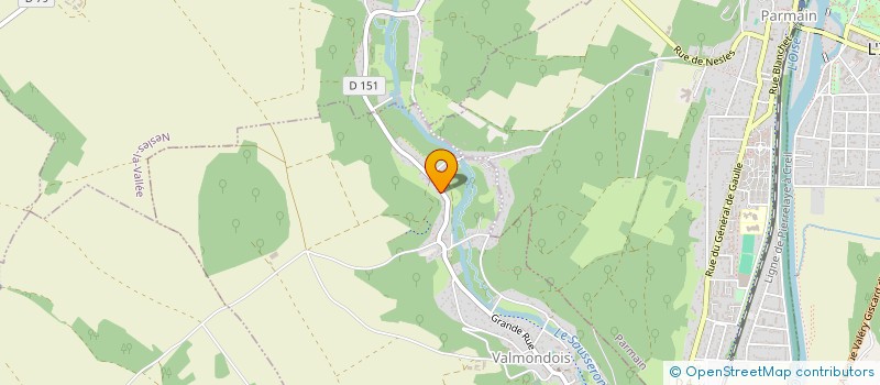 localisation de l'entreprise MONSIEUR LARBI SADOUDI  VALMONDOIS